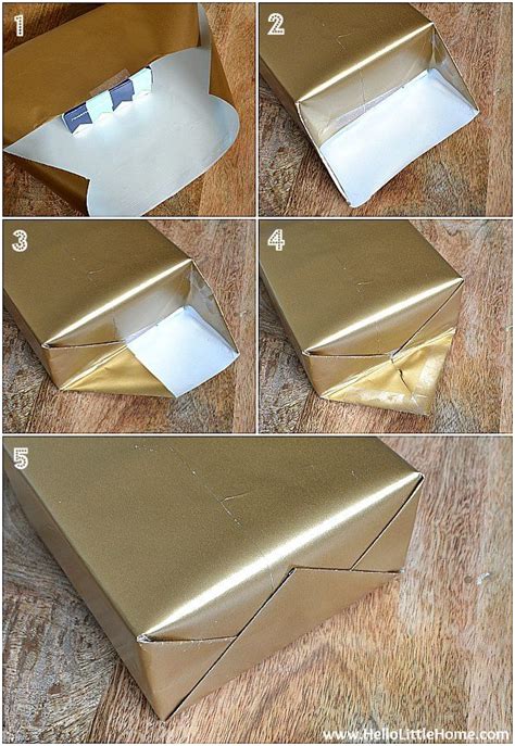 how to perfectly wrap presents.